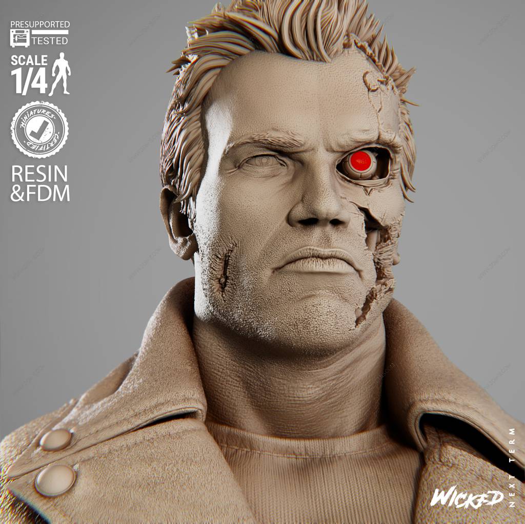 P站图纸印象馆 3DWicked 终结者 3DWicked 终结者