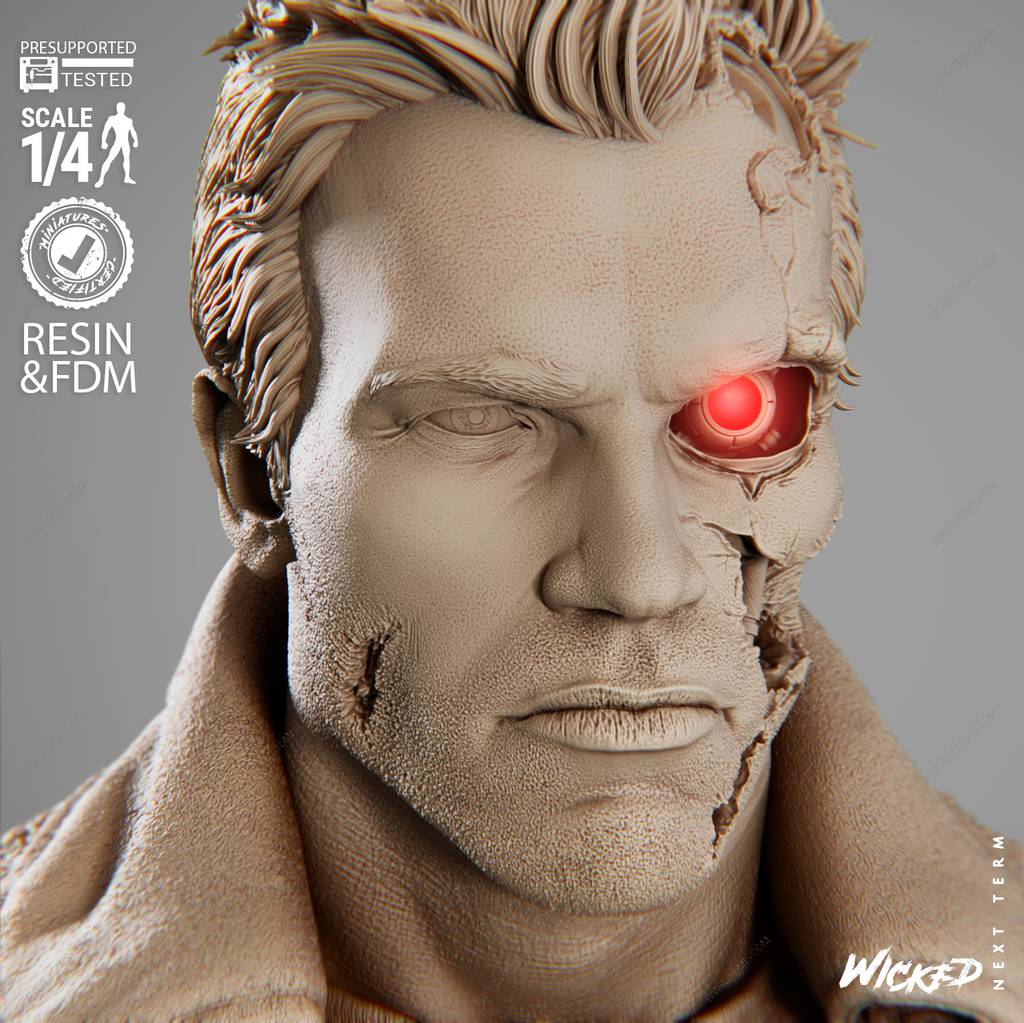 P站图纸印象馆 3DWicked 终结者 3DWicked 终结者