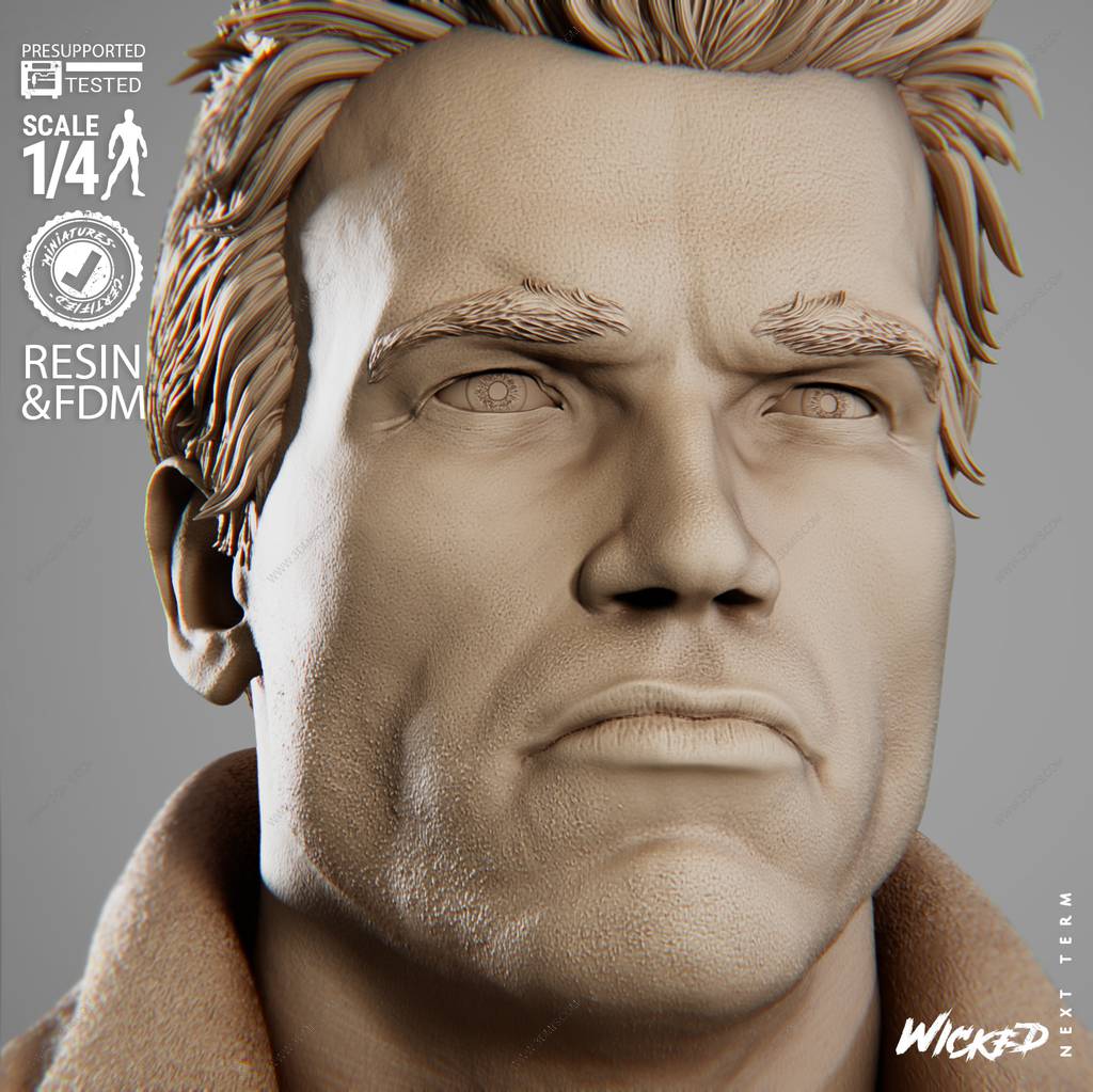 P站图纸印象馆 3DWicked 终结者 3DWicked 终结者