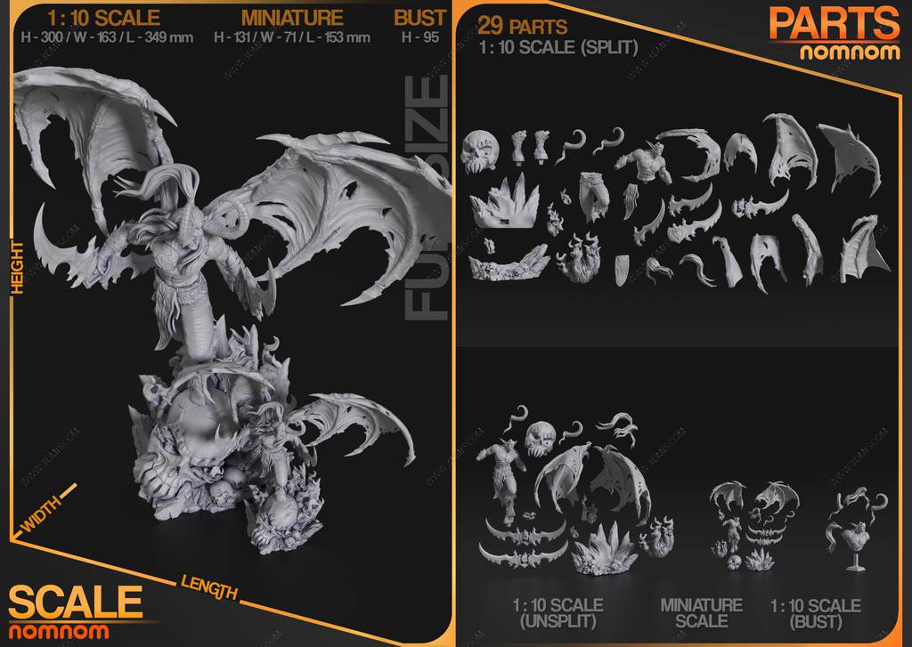 P站图纸印象馆 NomNom 魔兽世界 伊利丹·怒风 NomNom 魔兽世界 伊利丹·怒风