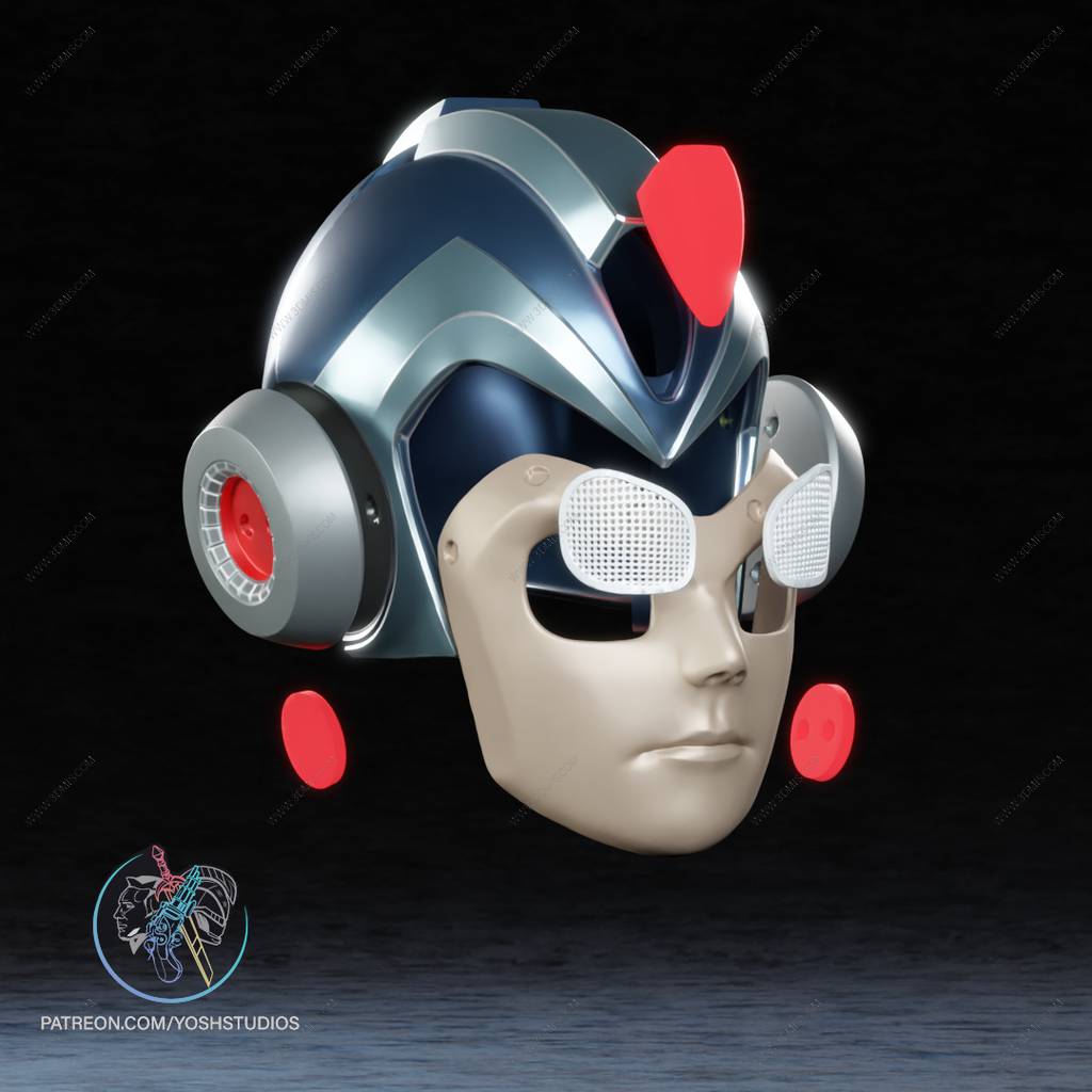 P站图纸印象馆 Yosh 漫威 罗克·奈特的头盔 Yosh 漫威 罗克·奈特的头盔