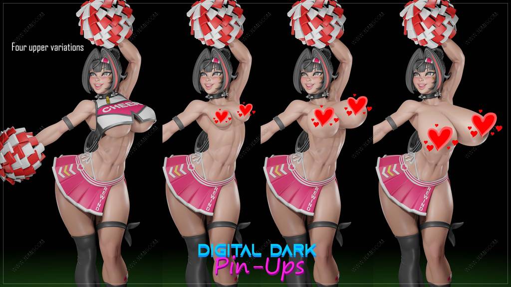 P站图纸印象馆 Digital Dark 胜利女神 NIKKE 贝伊 Digital Dark 胜利女神 NIKKE 贝伊