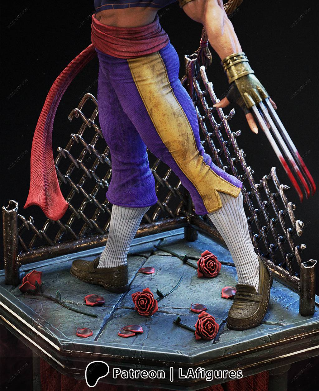 P站图纸印象馆 L.A Figures 街头霸王 维加 L.A Figures 街头霸王 维加