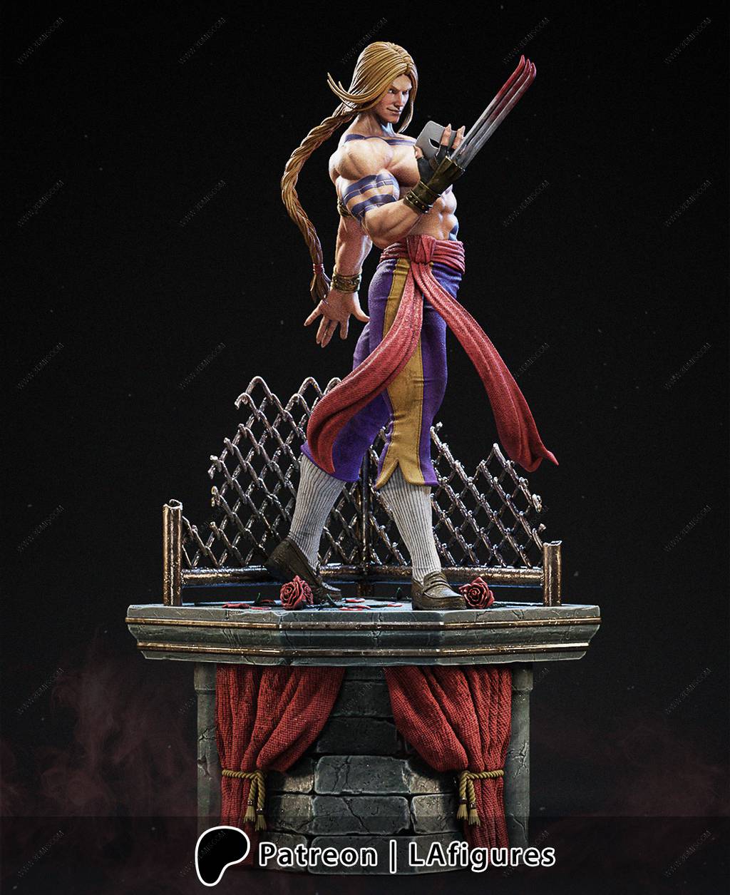 P站图纸印象馆 L.A Figures 街头霸王 维加 L.A Figures 街头霸王 维加