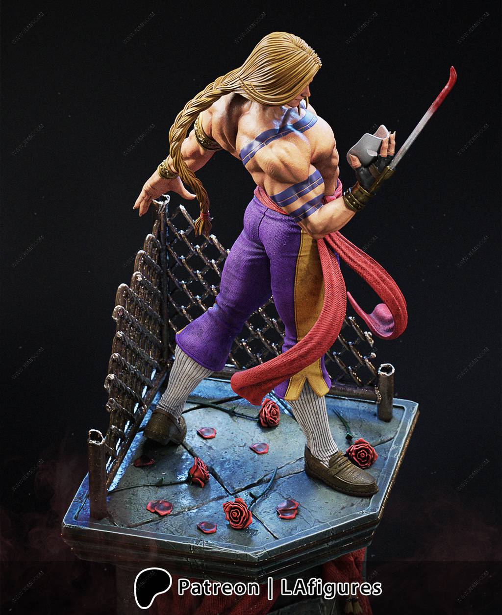 P站图纸印象馆 L.A Figures 街头霸王 维加 L.A Figures 街头霸王 维加