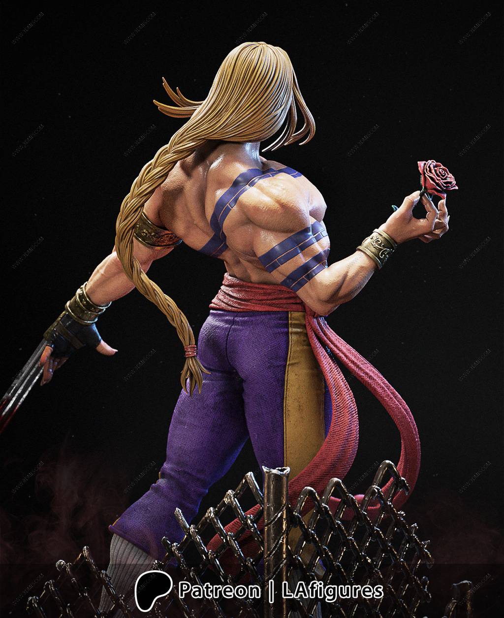 P站图纸印象馆 L.A Figures 街头霸王 维加 L.A Figures 街头霸王 维加