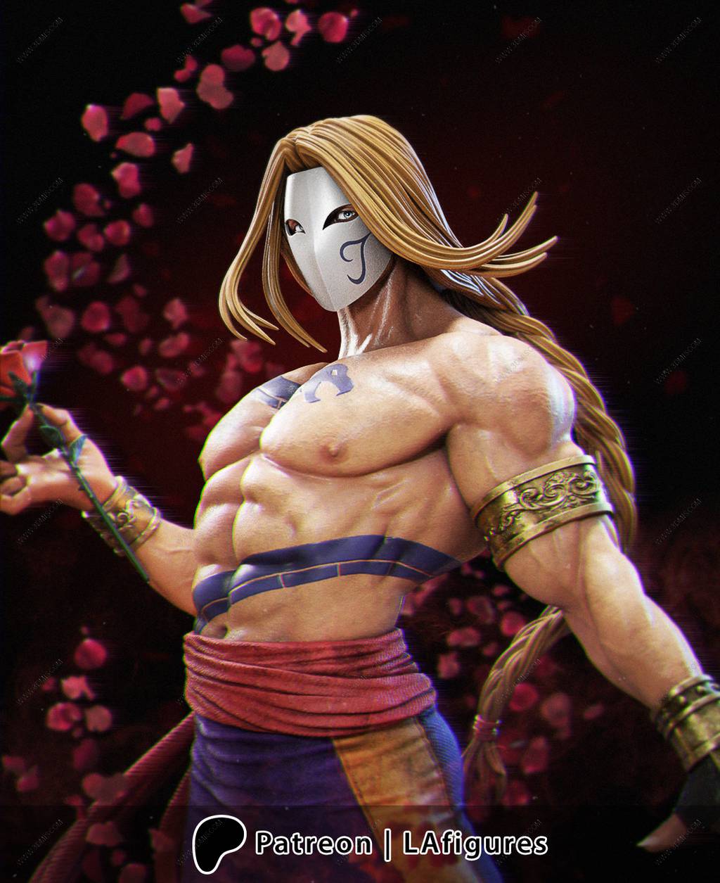 P站图纸印象馆 L.A Figures 街头霸王 维加 L.A Figures 街头霸王 维加