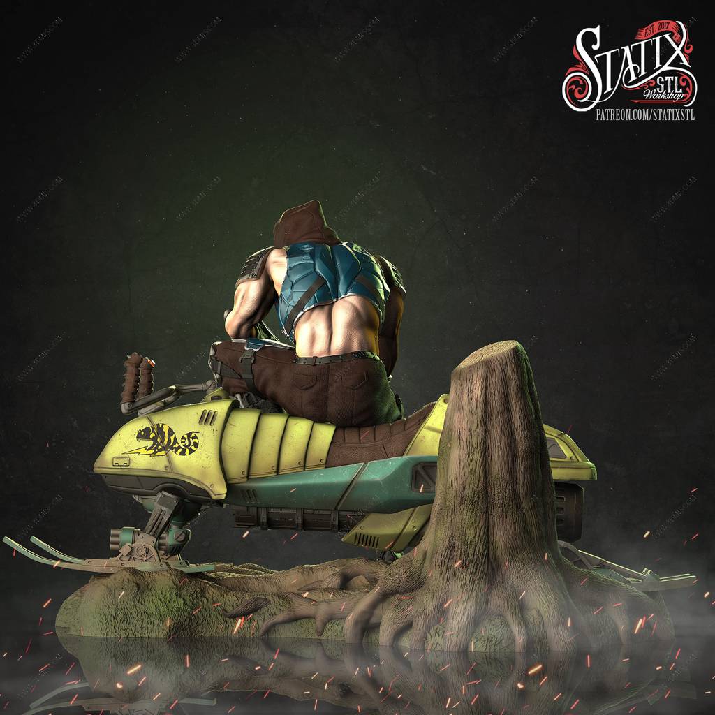 P站图纸印象馆 STATIX 特种部队 扎坦 STATIX 特种部队 扎坦