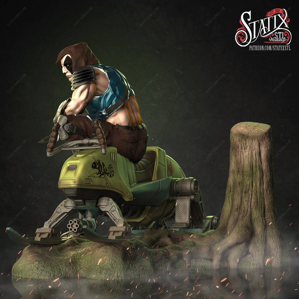 P站图纸印象馆 STATIX 特种部队 扎坦 STATIX 特种部队 扎坦