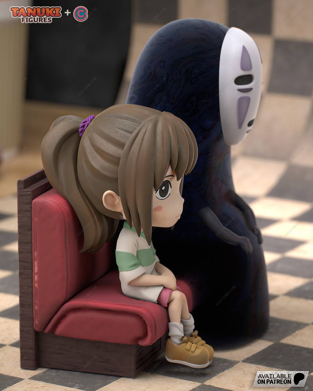 P站图纸印象馆 Tanuki Figures 千与千寻 千寻 Tanuki Figures 千与千寻 千寻