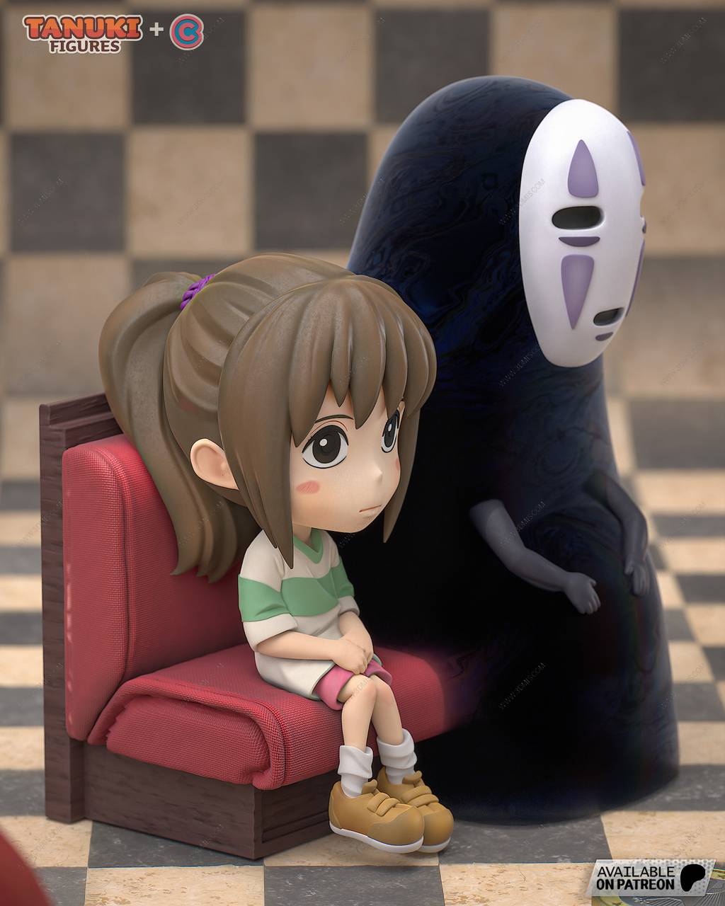 P站图纸印象馆 Tanuki Figures 千与千寻 千寻 Tanuki Figures 千与千寻 千寻