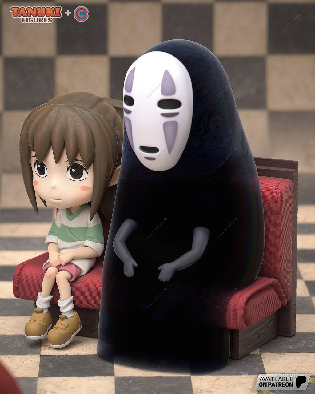 P站图纸印象馆 Tanuki Figures 千与千寻 千寻 Tanuki Figures 千与千寻 千寻