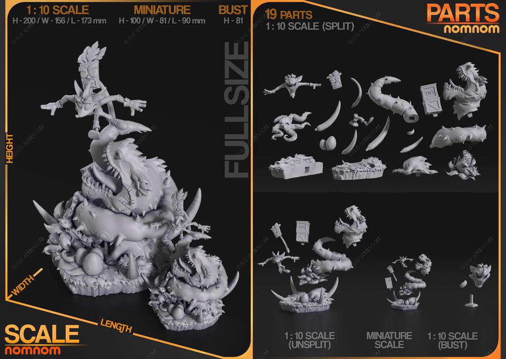 P站图纸印象馆 NomNom 古惑狼 克乐什 NomNom 古惑狼 克乐什