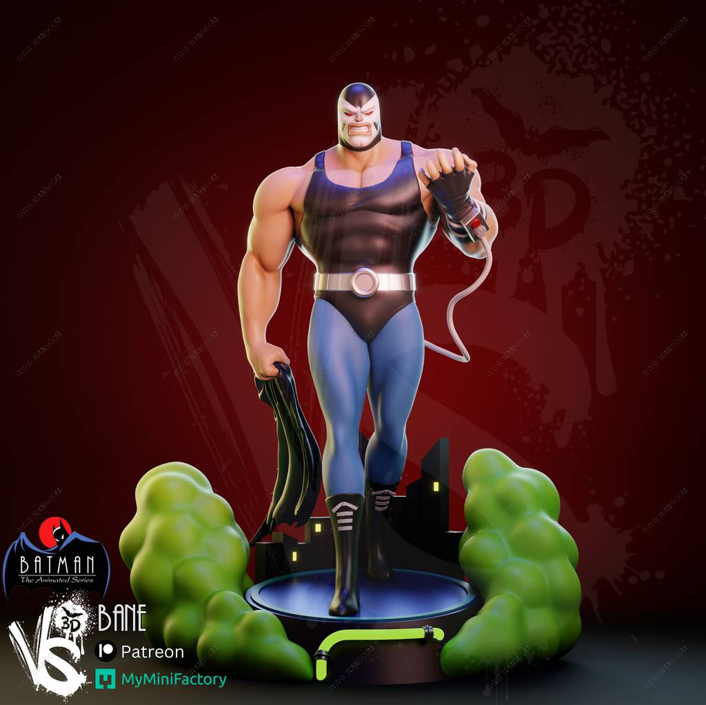 P站图纸印象馆 VS3D DC漫画 贝恩 VS3D DC漫画 贝恩