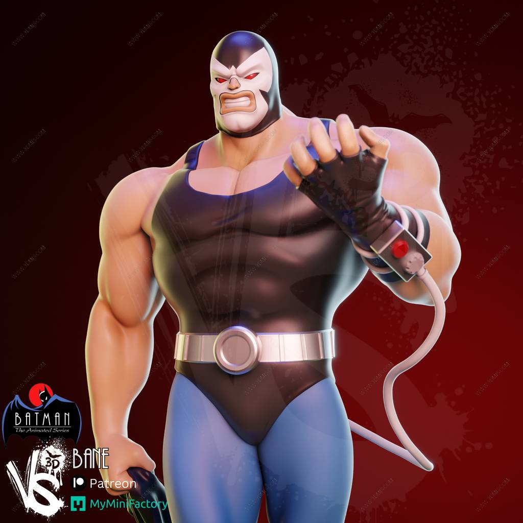 P站图纸印象馆 VS3D DC漫画 贝恩 VS3D DC漫画 贝恩