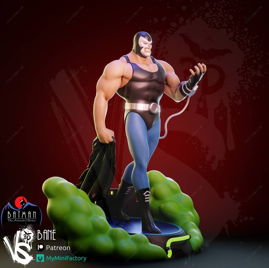 P站图纸印象馆 VS3D DC漫画 贝恩 VS3D DC漫画 贝恩