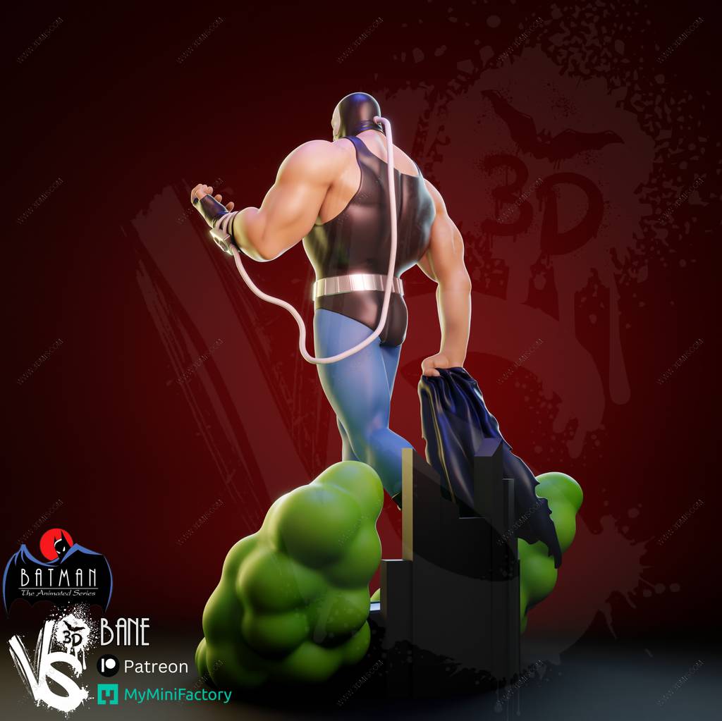 P站图纸印象馆 VS3D DC漫画 贝恩 VS3D DC漫画 贝恩