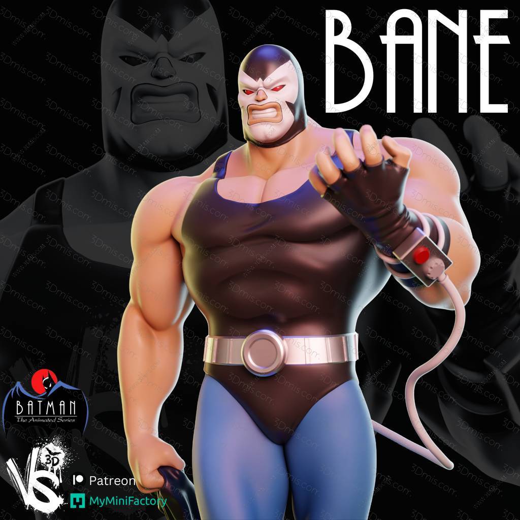 P站图纸印象馆 VS3D DC漫画 贝恩 VS3D DC漫画 贝恩