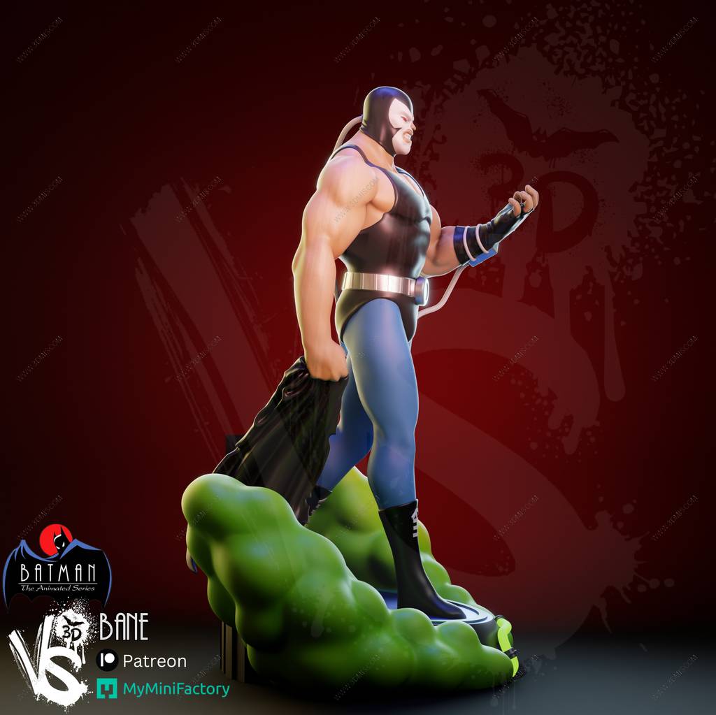 P站图纸印象馆 VS3D DC漫画 贝恩 VS3D DC漫画 贝恩