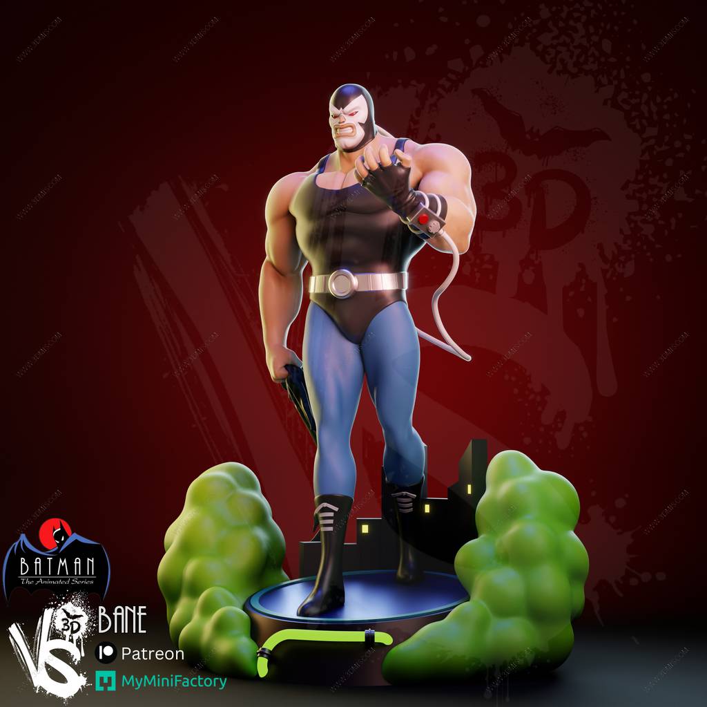 P站图纸印象馆 VS3D DC漫画 贝恩 VS3D DC漫画 贝恩