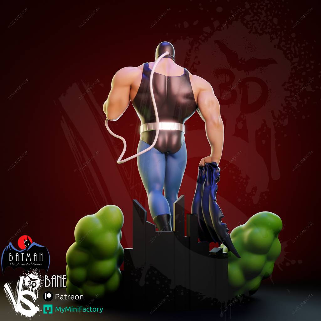 P站图纸印象馆 VS3D DC漫画 贝恩 VS3D DC漫画 贝恩