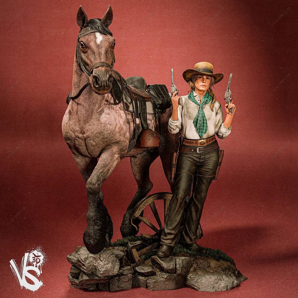 P站图纸印象馆 VS3D 荒野大镖客 莎迪·阿德勒 VS3D 荒野大镖客 莎迪·阿德勒