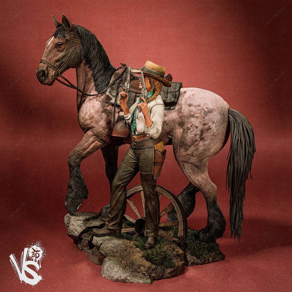 P站图纸印象馆 VS3D 荒野大镖客 莎迪·阿德勒 VS3D 荒野大镖客 莎迪·阿德勒