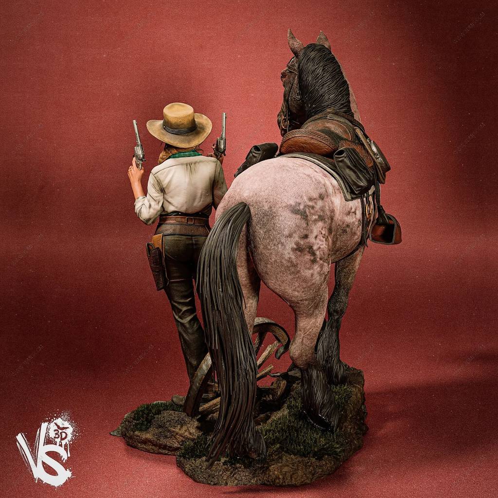 P站图纸印象馆 VS3D 荒野大镖客 莎迪·阿德勒 VS3D 荒野大镖客 莎迪·阿德勒