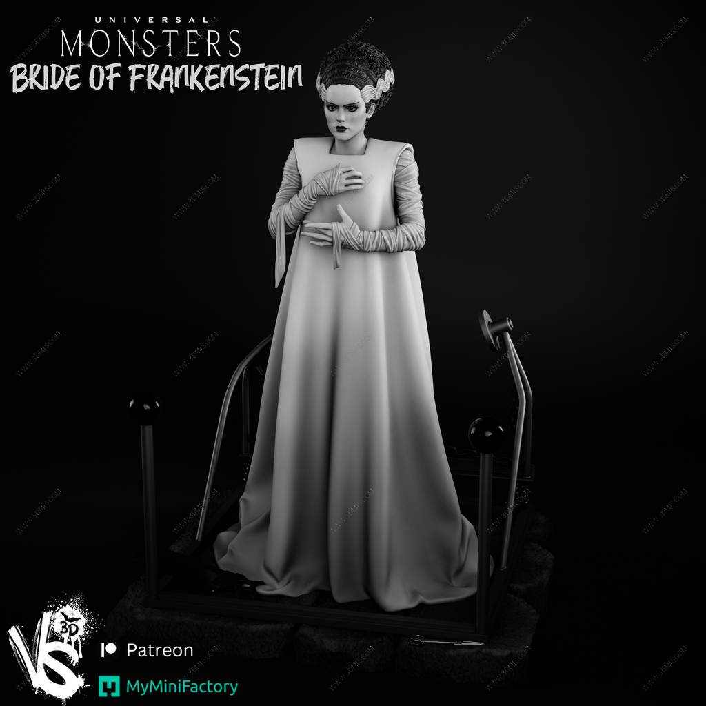 P站图纸印象馆 VS3D 科学怪人 弗兰肯斯坦的新娘 VS3D 科学怪人 弗兰肯斯坦的新娘
