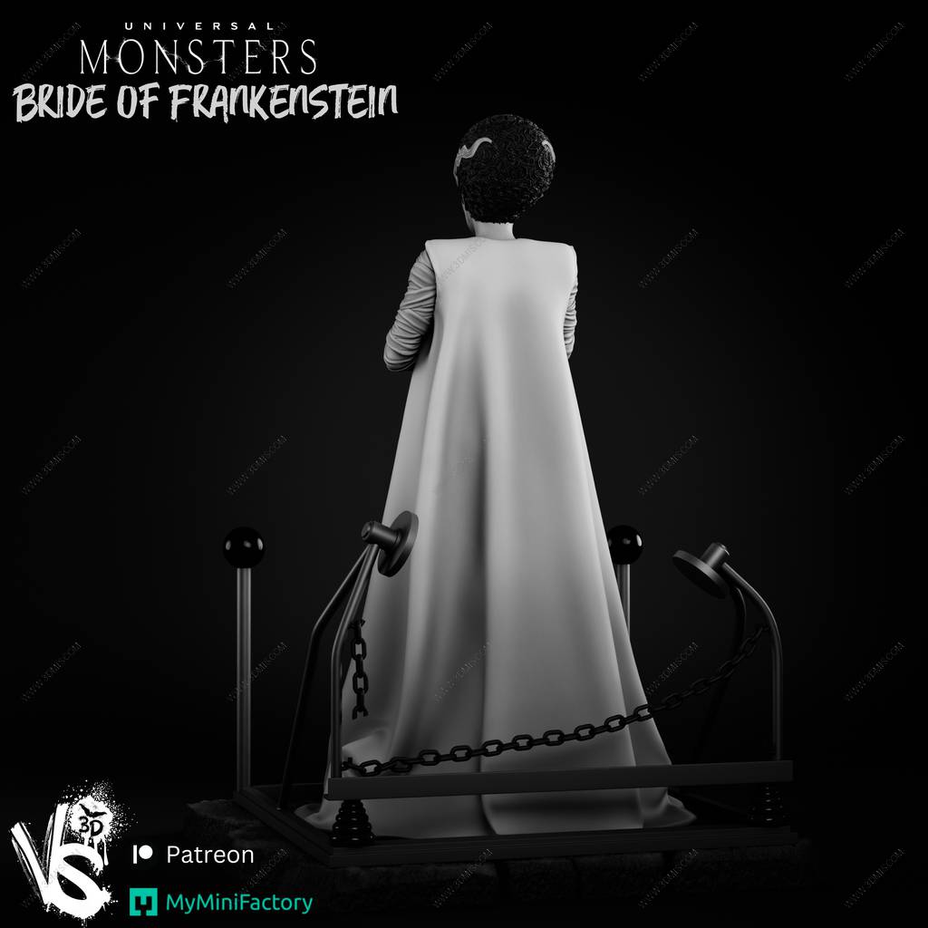 P站图纸印象馆 VS3D 科学怪人 弗兰肯斯坦的新娘 VS3D 科学怪人 弗兰肯斯坦的新娘