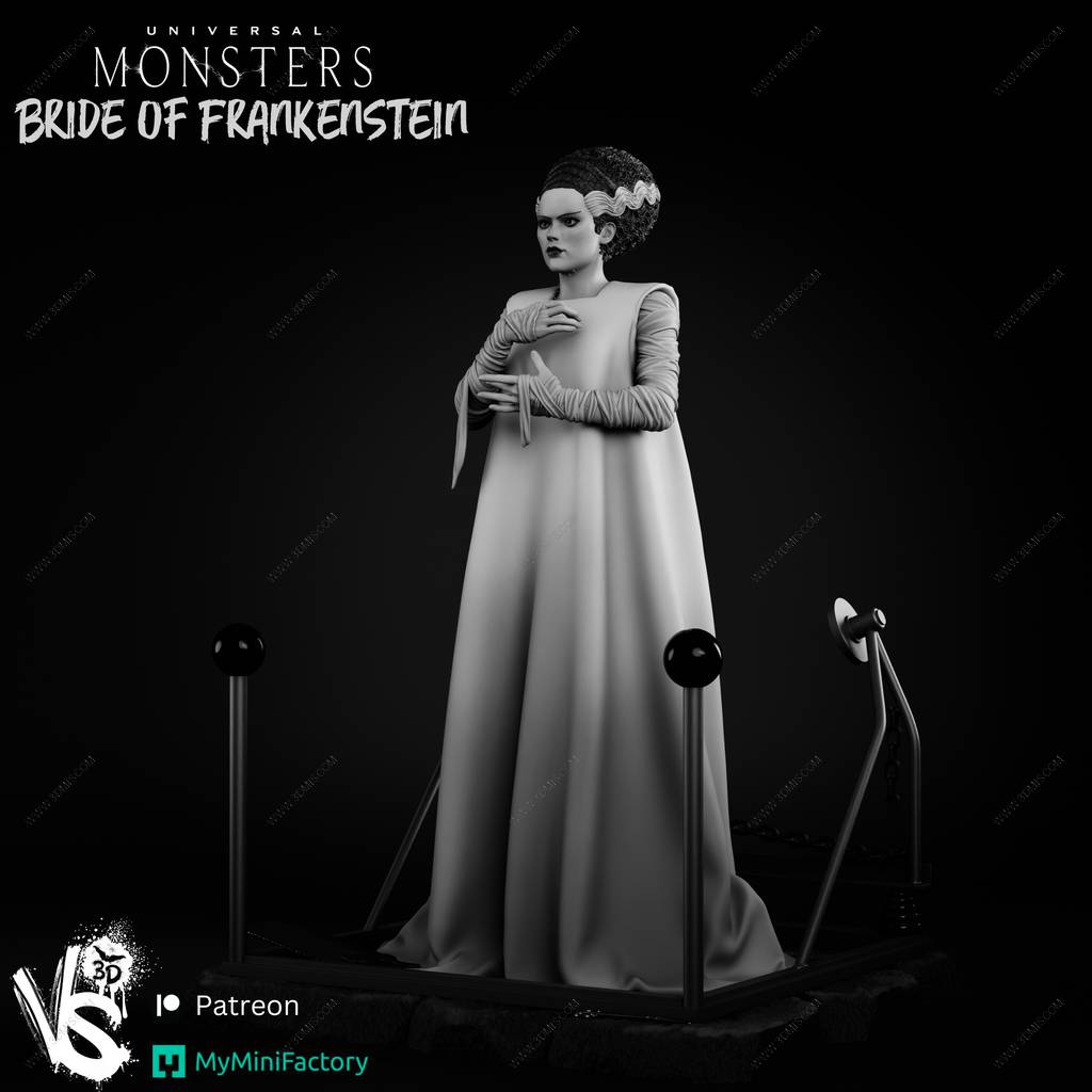 P站图纸印象馆 VS3D 科学怪人 弗兰肯斯坦的新娘 VS3D 科学怪人 弗兰肯斯坦的新娘