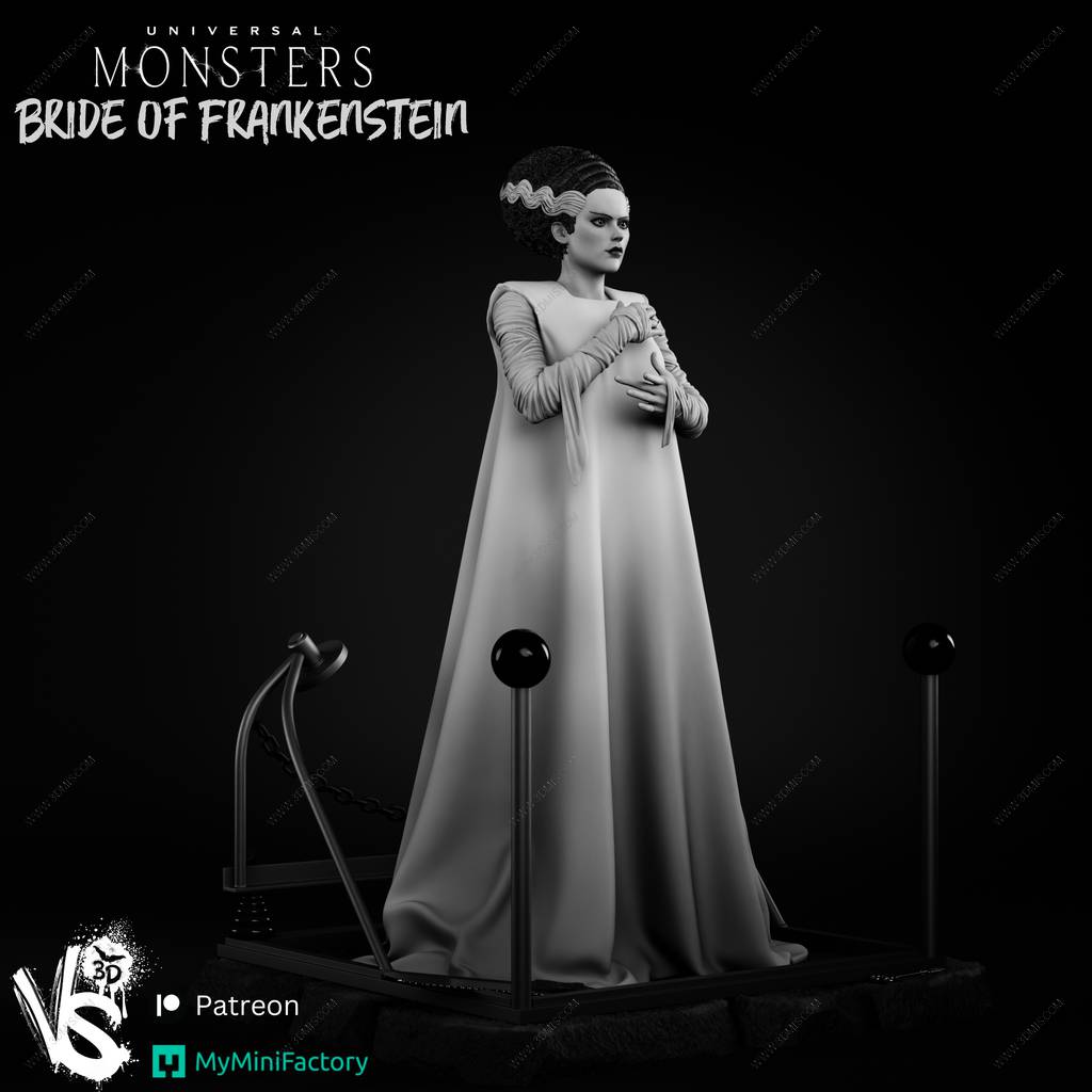 P站图纸印象馆 VS3D 科学怪人 弗兰肯斯坦的新娘 VS3D 科学怪人 弗兰肯斯坦的新娘