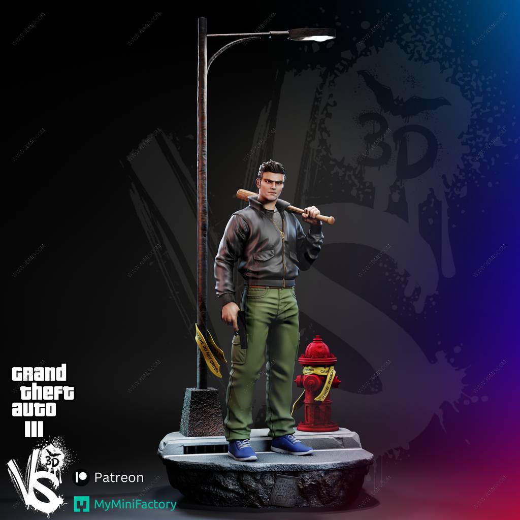 P站图纸印象馆 VS3D 侠盗猎车手 克劳德·斯平德 VS3D 侠盗猎车手 克劳德·斯平德