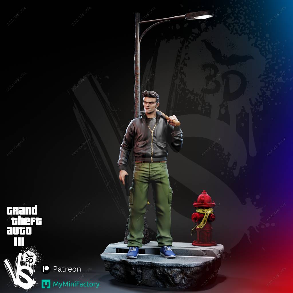 P站图纸印象馆 VS3D 侠盗猎车手 克劳德·斯平德 VS3D 侠盗猎车手 克劳德·斯平德