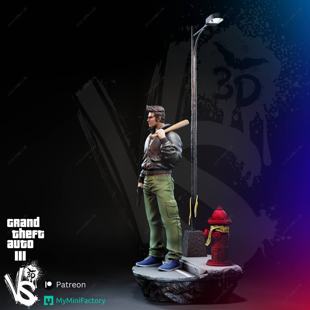 P站图纸印象馆 VS3D 侠盗猎车手 克劳德·斯平德 VS3D 侠盗猎车手 克劳德·斯平德