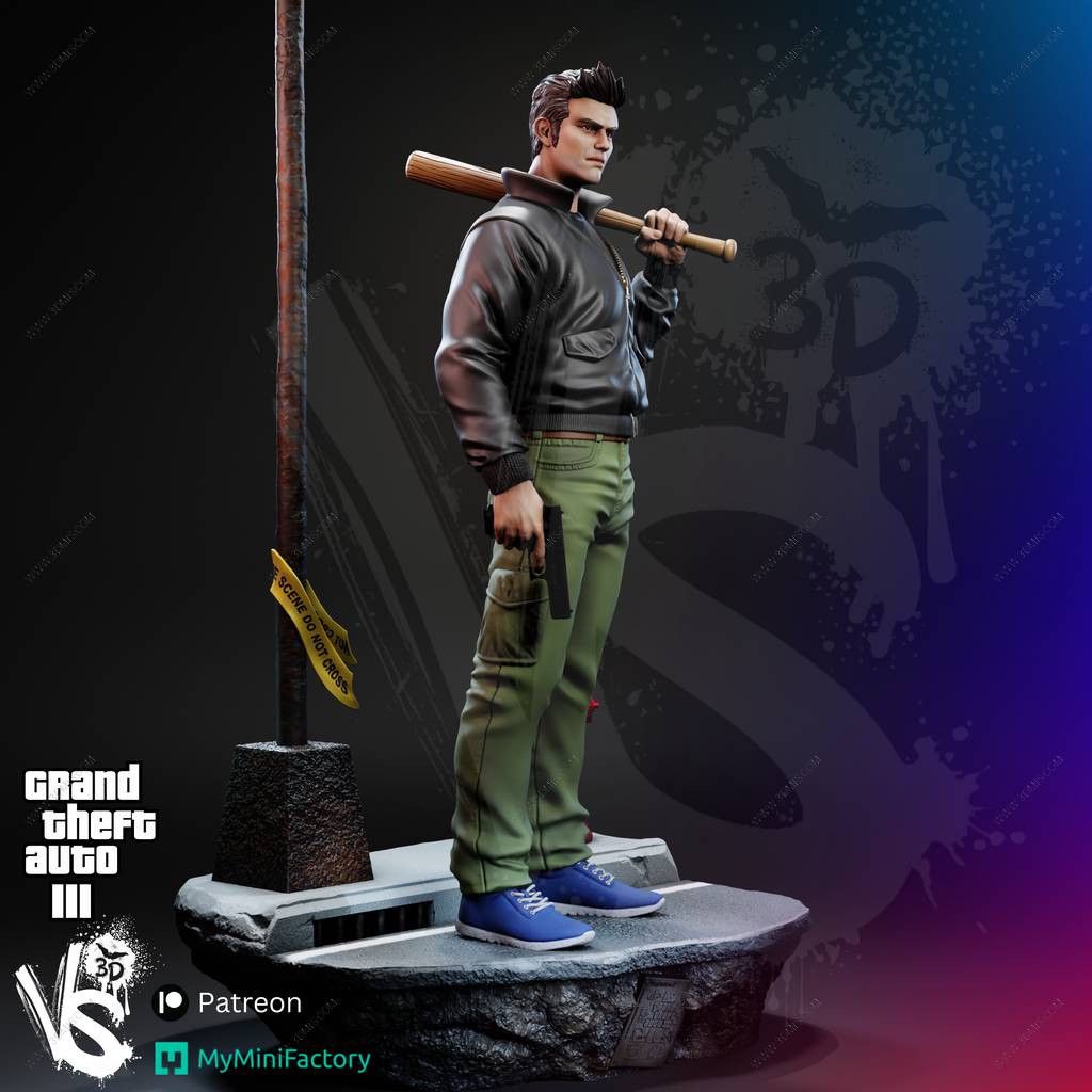 P站图纸印象馆 VS3D 侠盗猎车手 克劳德·斯平德 VS3D 侠盗猎车手 克劳德·斯平德