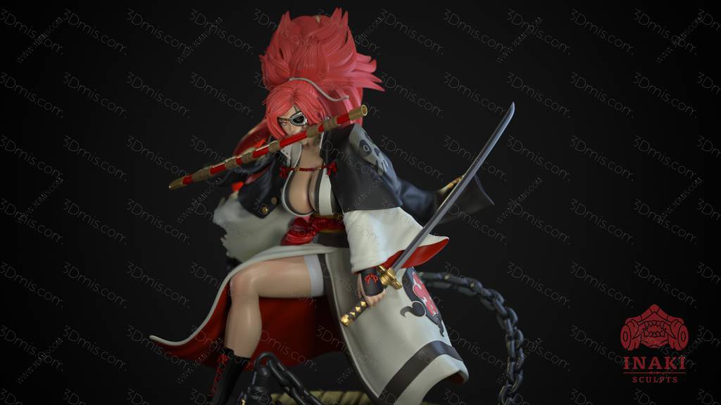 P站图纸印象馆 Inaki Sculpts 罪恶装备 梅喧 Inaki Sculpts 罪恶装备 梅喧