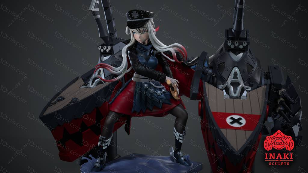 Inaki Sculpts 碧蓝航线 奥丁