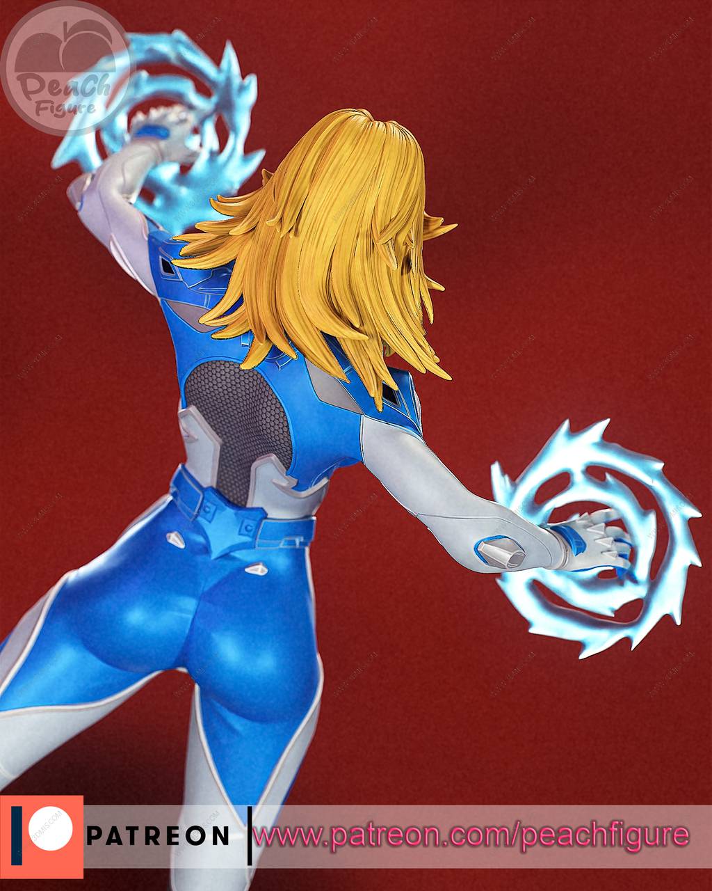 P站图纸印象馆 Peach Figure 漫威 隐形女侠 Peach Figure 漫威 隐形女侠