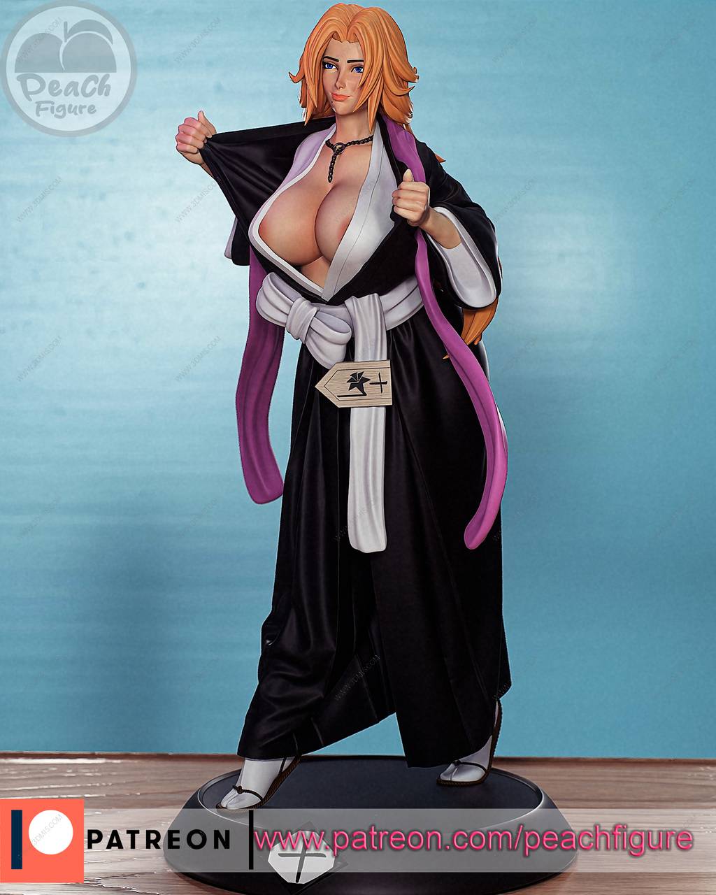 P站图纸印象馆 Peach Figure 死神 松本乱菊 Peach Figure 死神 松本乱菊