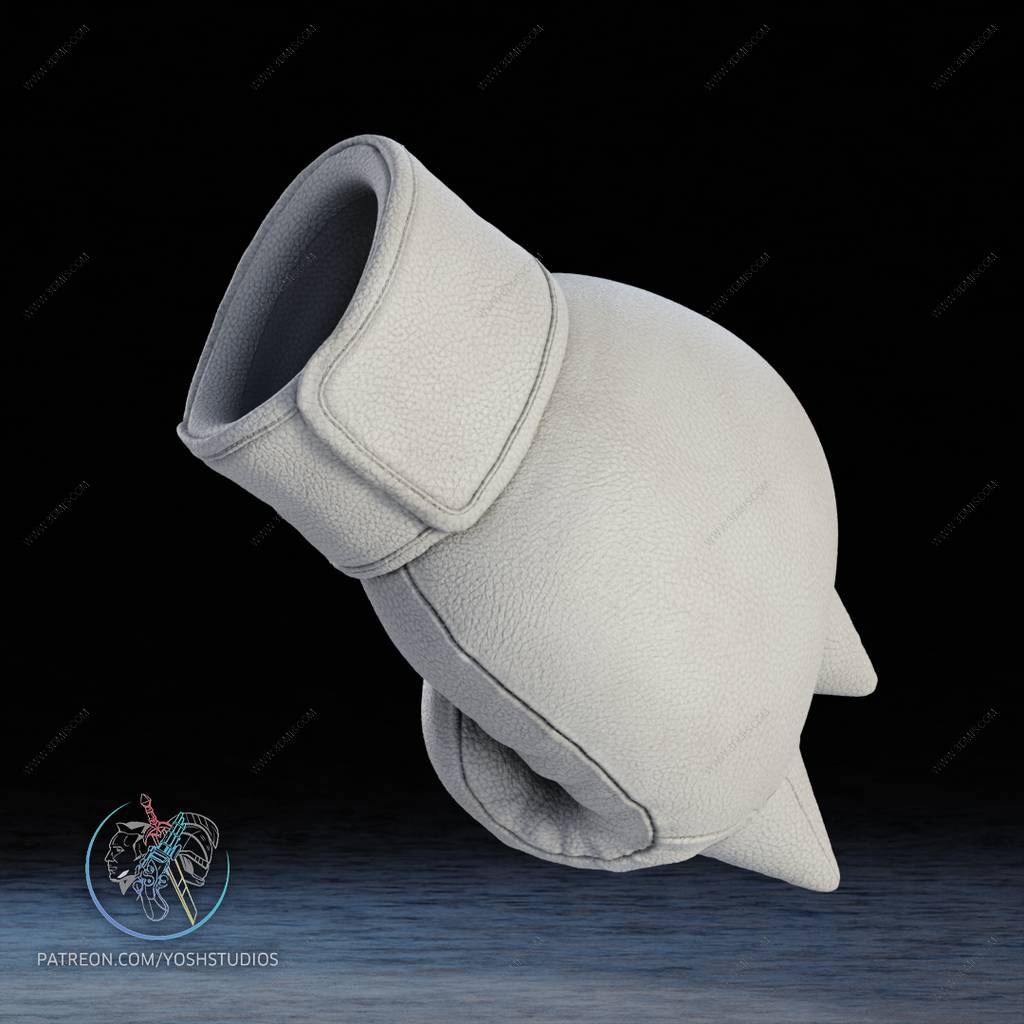 P站图纸印象馆 Yosh 刺猬索尼克 纳克鲁斯的拳套 Yosh 刺猬索尼克 纳克鲁斯的拳套