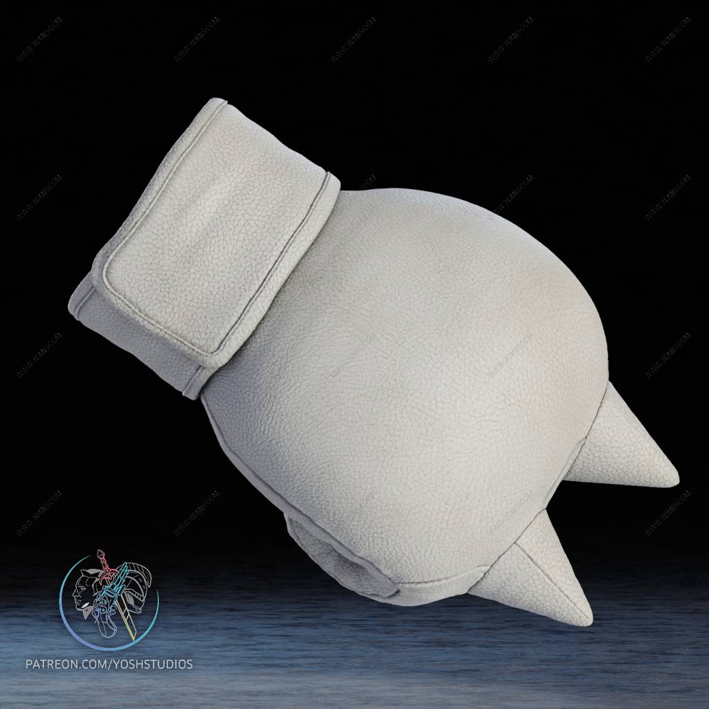 P站图纸印象馆 Yosh 刺猬索尼克 纳克鲁斯的拳套 Yosh 刺猬索尼克 纳克鲁斯的拳套