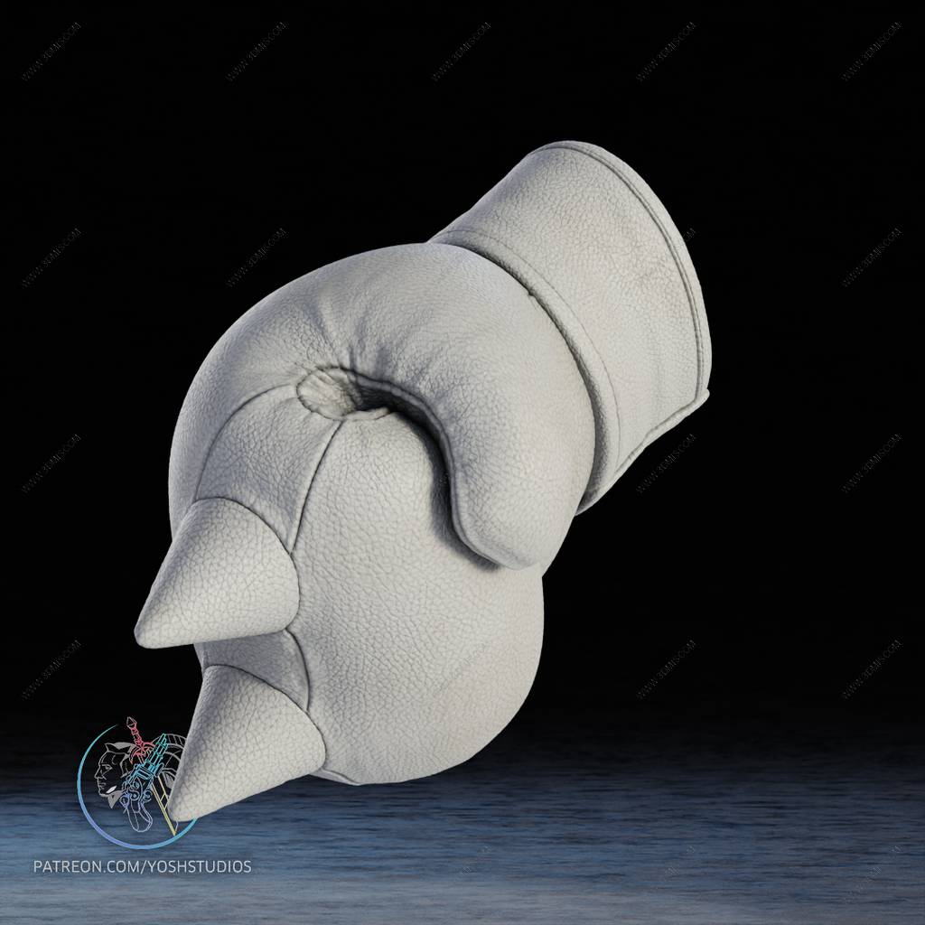 P站图纸印象馆 Yosh 刺猬索尼克 纳克鲁斯的拳套 Yosh 刺猬索尼克 纳克鲁斯的拳套