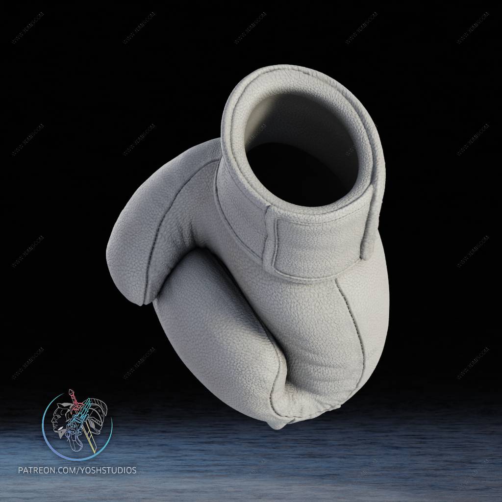 P站图纸印象馆 Yosh 刺猬索尼克 纳克鲁斯的拳套 Yosh 刺猬索尼克 纳克鲁斯的拳套