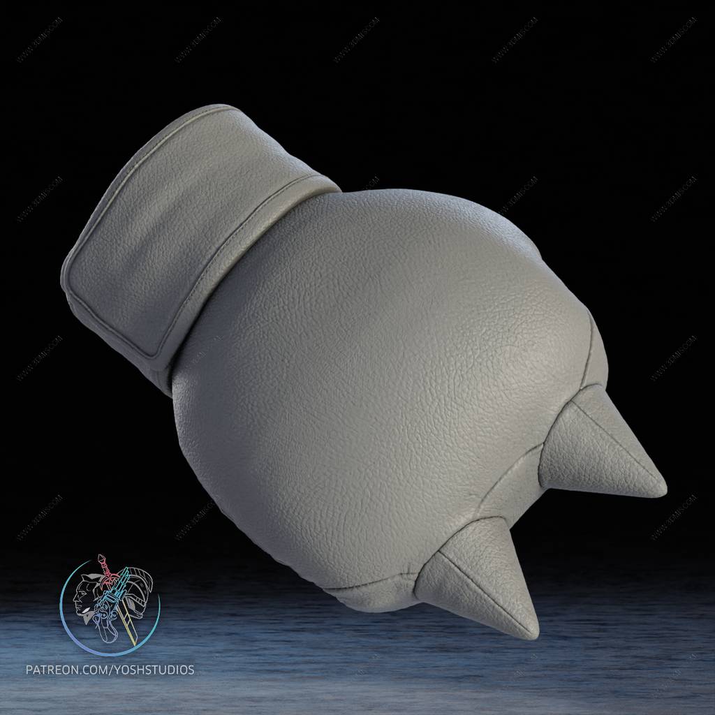 P站图纸印象馆 Yosh 刺猬索尼克 纳克鲁斯的拳套 Yosh 刺猬索尼克 纳克鲁斯的拳套