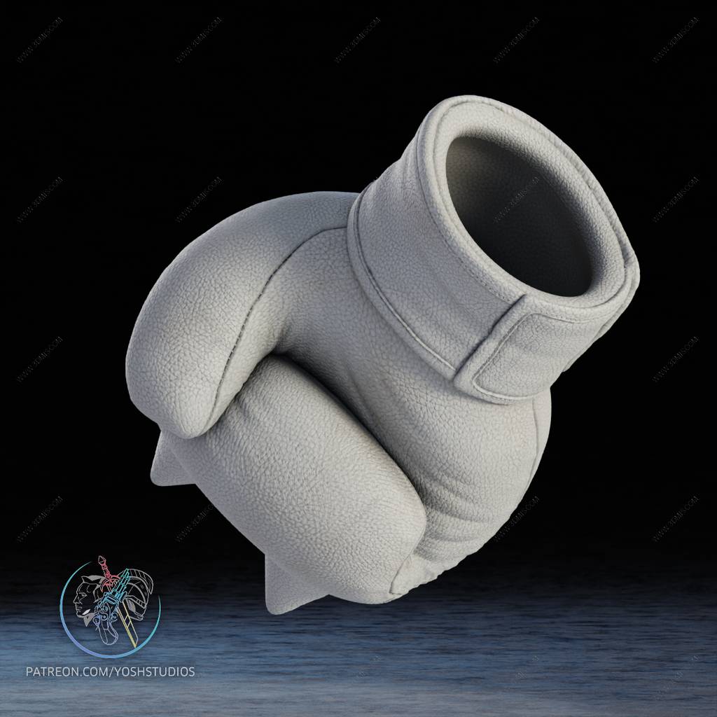 P站图纸印象馆 Yosh 刺猬索尼克 纳克鲁斯的拳套 Yosh 刺猬索尼克 纳克鲁斯的拳套