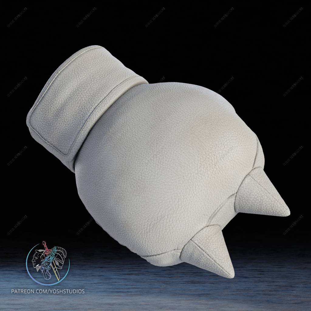 P站图纸印象馆 Yosh 刺猬索尼克 纳克鲁斯的拳套 Yosh 刺猬索尼克 纳克鲁斯的拳套