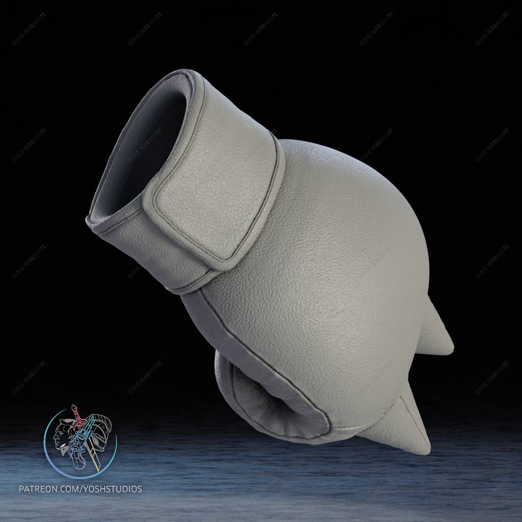 P站图纸印象馆 Yosh 刺猬索尼克 纳克鲁斯的拳套 Yosh 刺猬索尼克 纳克鲁斯的拳套