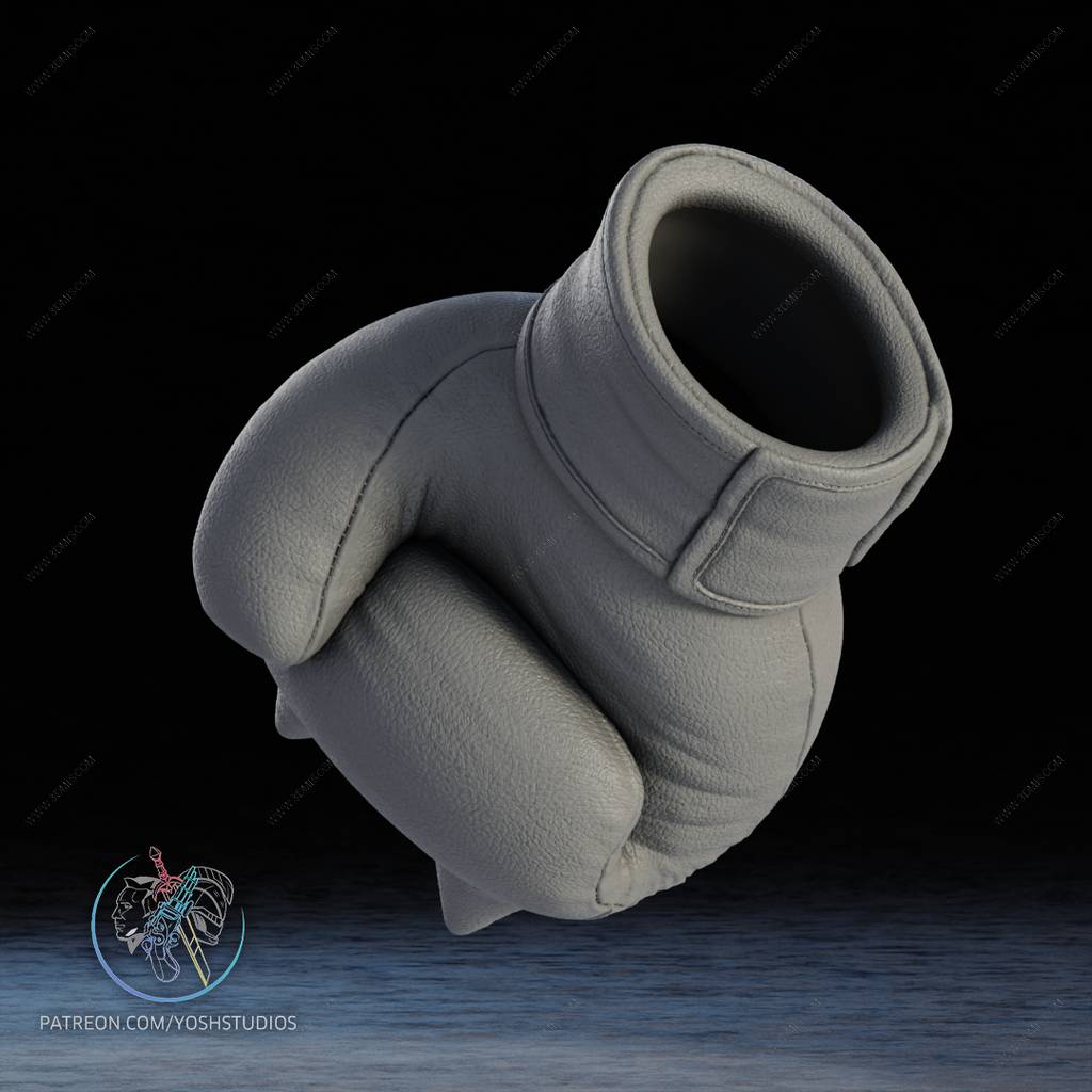 P站图纸印象馆 Yosh 刺猬索尼克 纳克鲁斯的拳套 Yosh 刺猬索尼克 纳克鲁斯的拳套