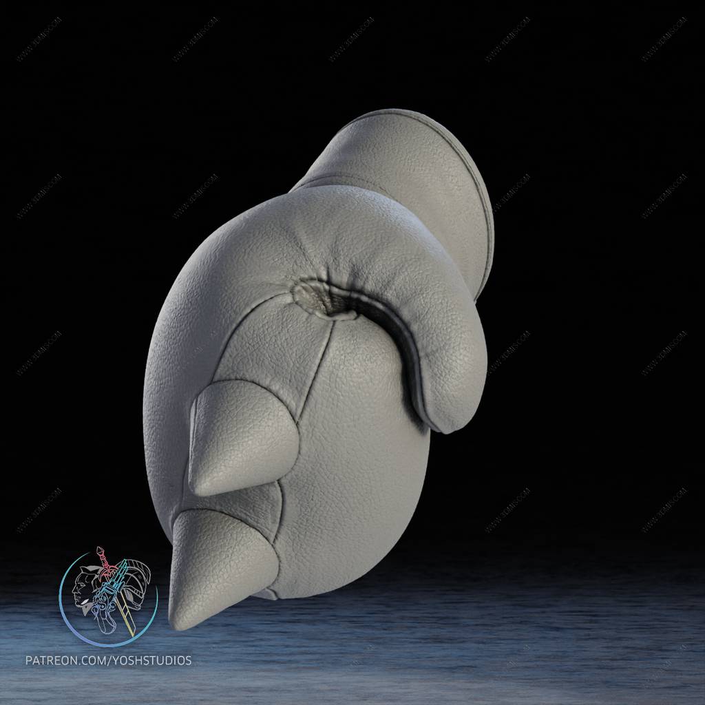 P站图纸印象馆 Yosh 刺猬索尼克 纳克鲁斯的拳套 Yosh 刺猬索尼克 纳克鲁斯的拳套